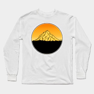 Mt Jefferson OR at Sunset Long Sleeve T-Shirt